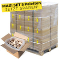 Briketts Maxi-Set 5 Paletten