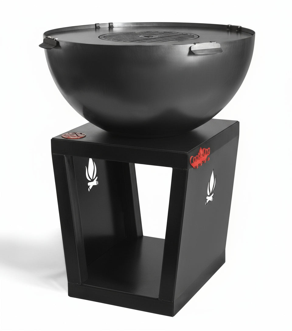 CookKing Premium Grill "SANTOS" – Handgefertigt aus Naturstahl